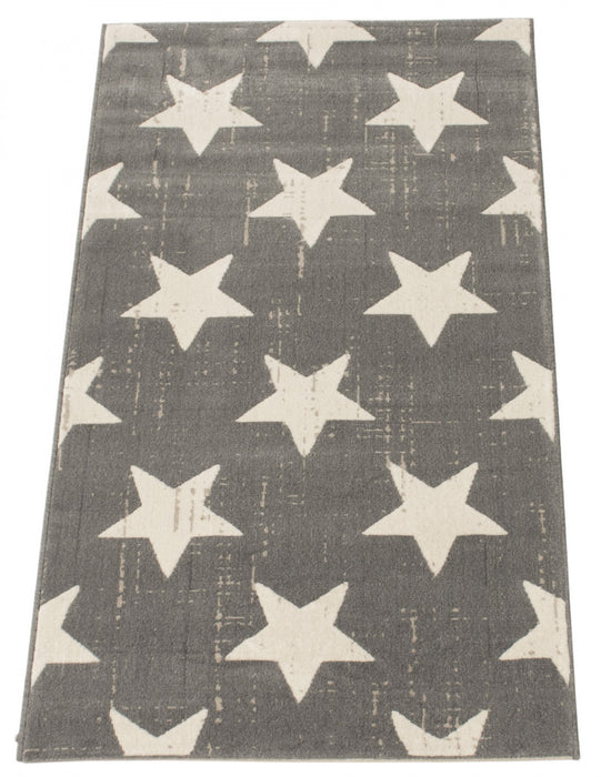 Ira Grey 2'8\" x 4'11\" Area Rug