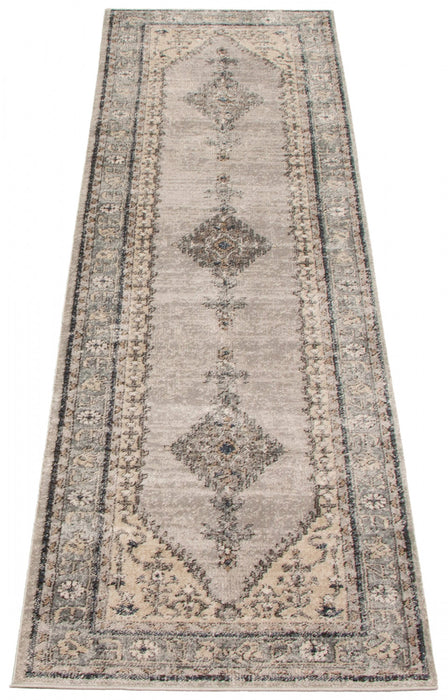 Octavian Bijar Ivory Area Rug - 2'7\" x 8'2\"