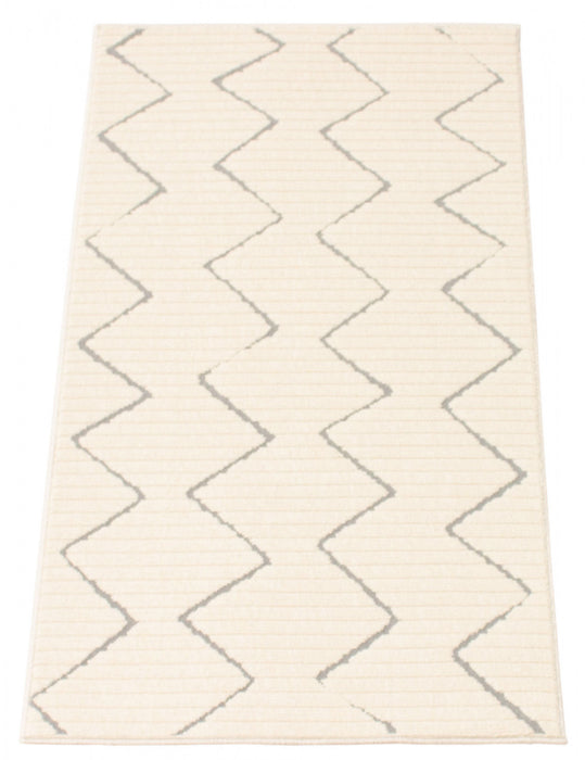 Kimi Ivory 2'8\" x 4'11\" Area Rug