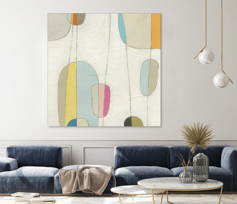\"Molecular Motion Iv\" Giant Art 72x72 Wall Art