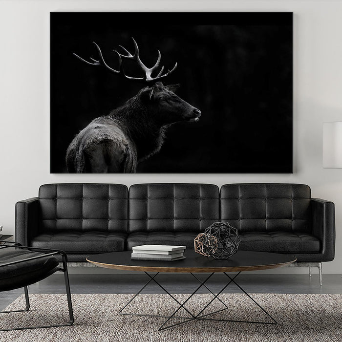 \"The Deer Soul\" Giant Art 84x54 Wall Art