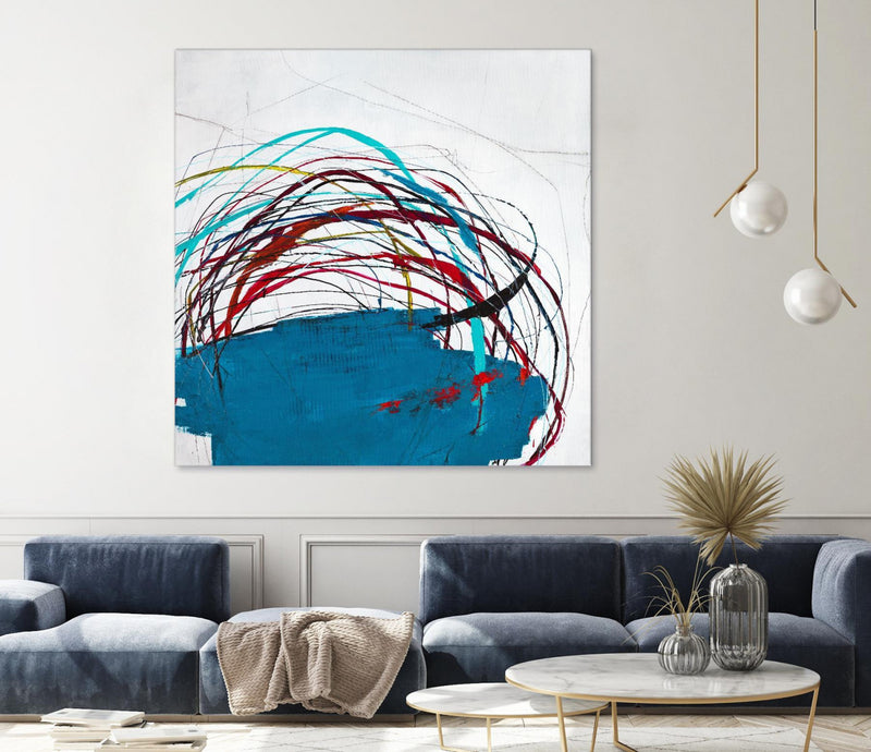 \"Thimble And Twine\" Giant Art 54x54 Wall Art