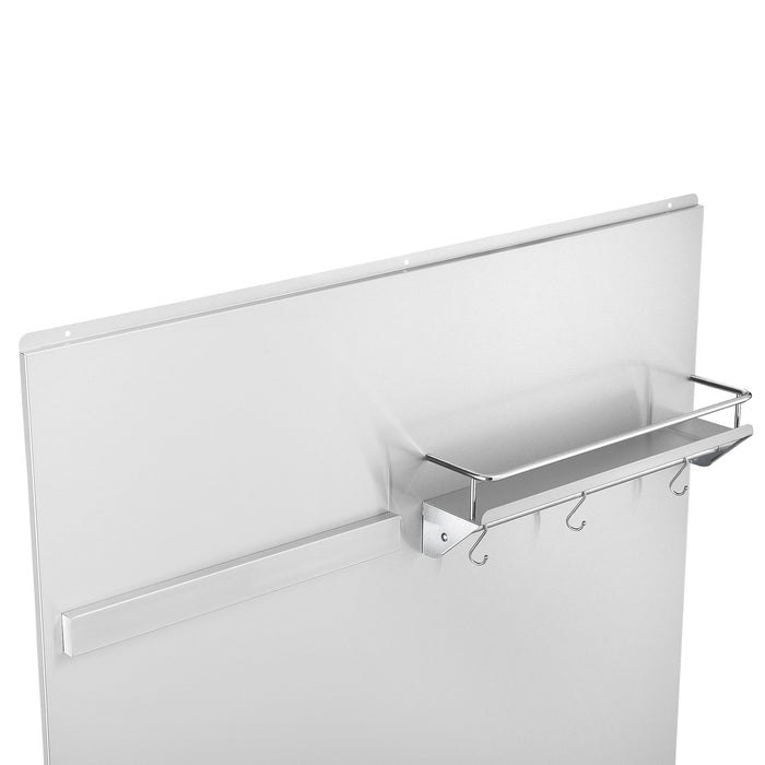 Ancona 36\" Stainless Steel Backsplash - PBS-1246