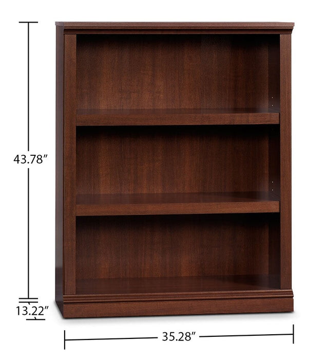 Florida 35.28 3-Shelf Bookcase - Select Cherry