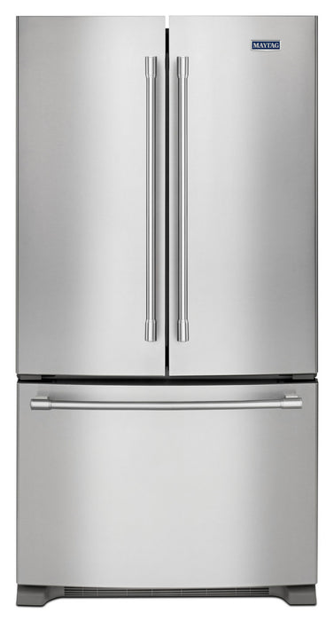 Maytag 36\" 20 Cu. Ft. French-Door Refrigerator - Fingerprint Resistant Stainless Steel - MFC2062FEZ