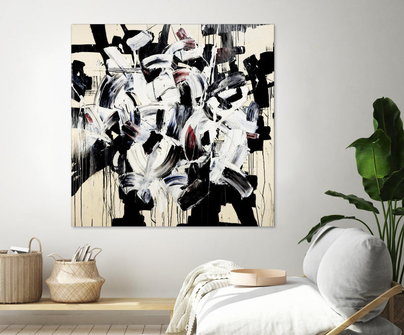 \"Racing Thoughts\" Giant Art 72x72 Wall Art