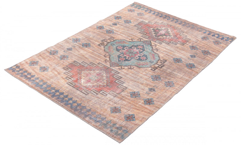 Kashkuli Light Orange Rug 7'10\" X 10'0\" Area Rug