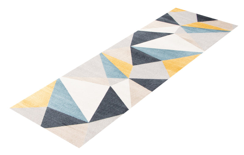Gemma Multi-Colour Machine Washable Area Rug - 2'6\" x 8'0\"