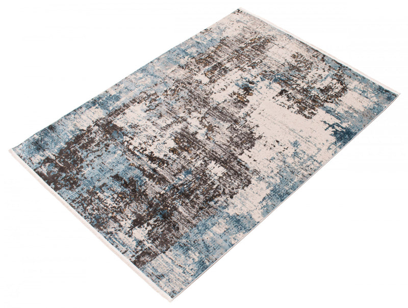 Emmylou Blue Rug 3'11\" X 5'11\" Area Rug