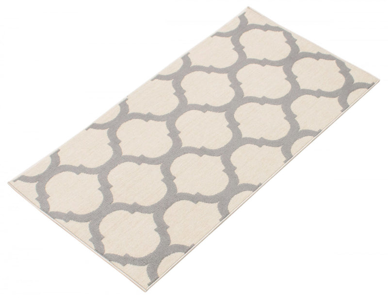 Sophie Light Grey Area Rug - 2'8\" x 4'11\"