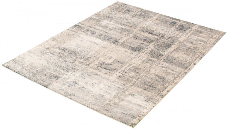 Octavian Abstract Ivory Area Rug - 6'7\" x 9'6\"