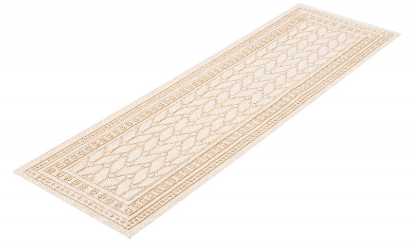 Thandazile Taupe Area Rug - 2'6\" x 12'0\"