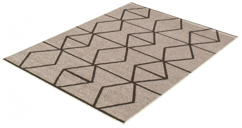 Anandi Grey-Brown Area Rug - 7'10\" x 10'2\"