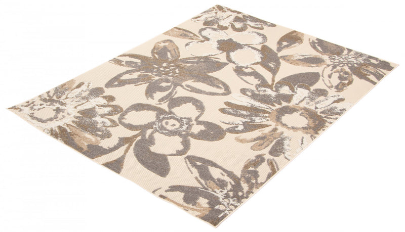 Angie Ivory Area Rug - 6'7\" X 9'6\" 