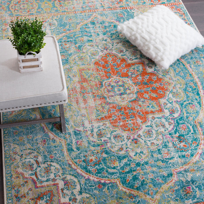 Sav Royal Turquoise 3x5 Area Rug