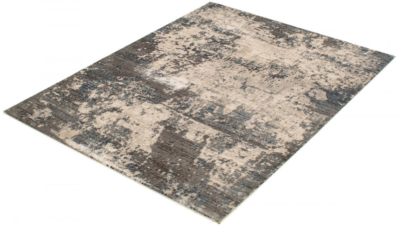 Octavian Abstract Ivory Area Rug - 3'11\" x 5'11\"