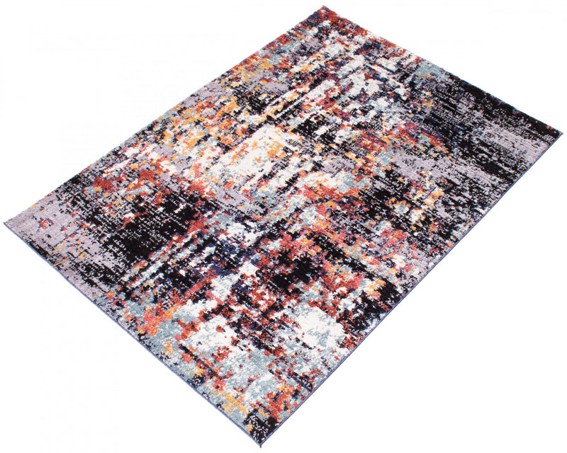 Paloma Vintage Grey Area Rug - 6'7\" x 9'6\"
