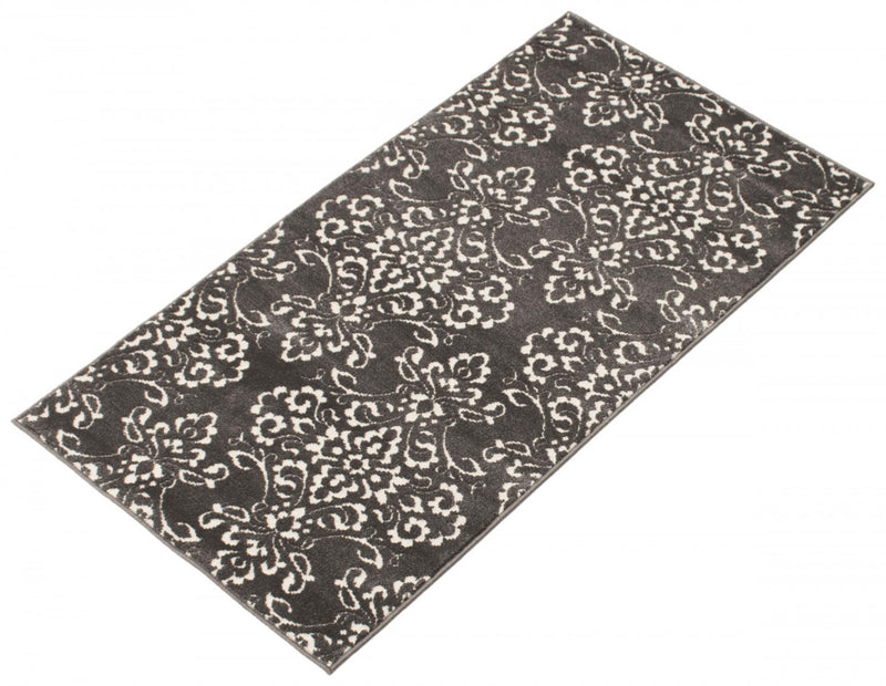 Caledonia Grey 2'8\" x 4'11\" Area Rug