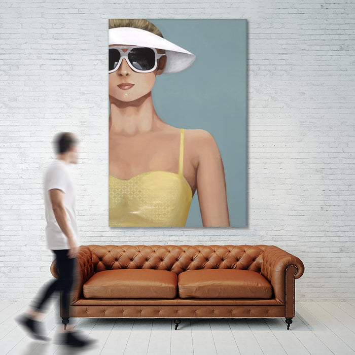 \"Glamour Rays\" Giant Art 84x54 Wall Art