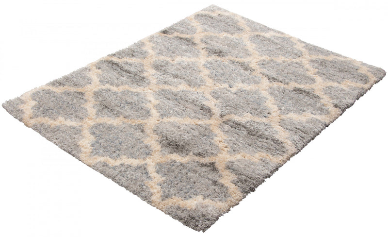 Dimity Grey Area Rug - 6'7\" x 9'6\"