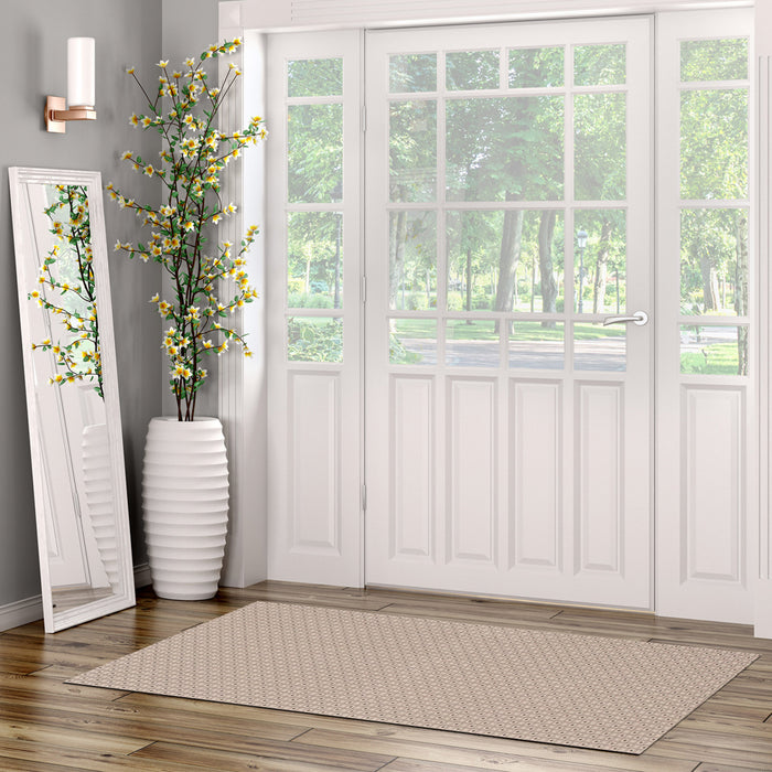 Bellezza Taupe 2'2\" x 6'0\" Area Rug - S of 2