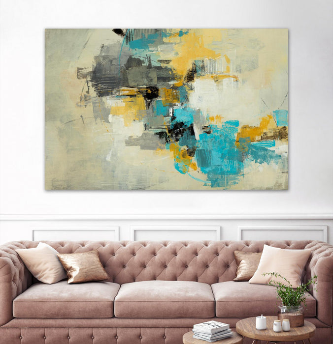\"Adrift In Time\" Giant Art 84x54 Wall Art