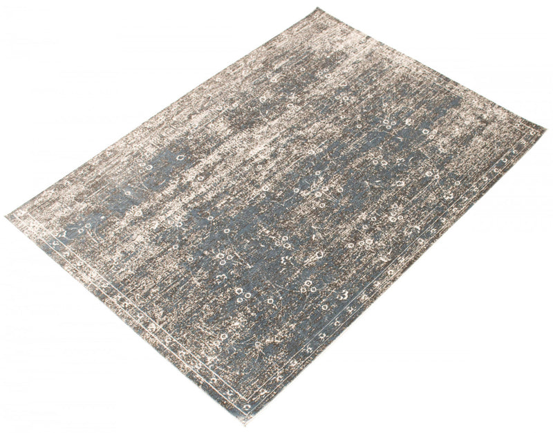 Dayna Blue, Grey Rug 8'0\" X 10'0\" Area Rug