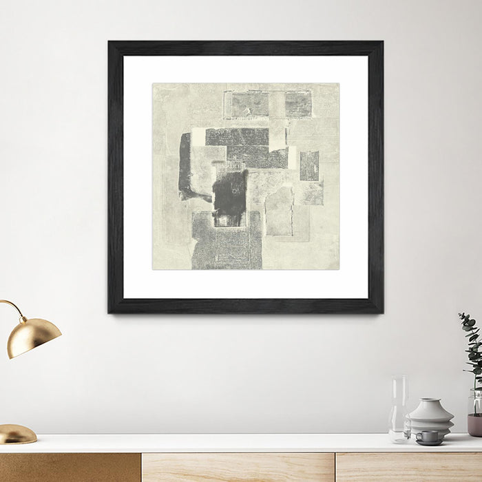 \"Camera Obscura\" Matted and Framed Black 30x30 Wall Art