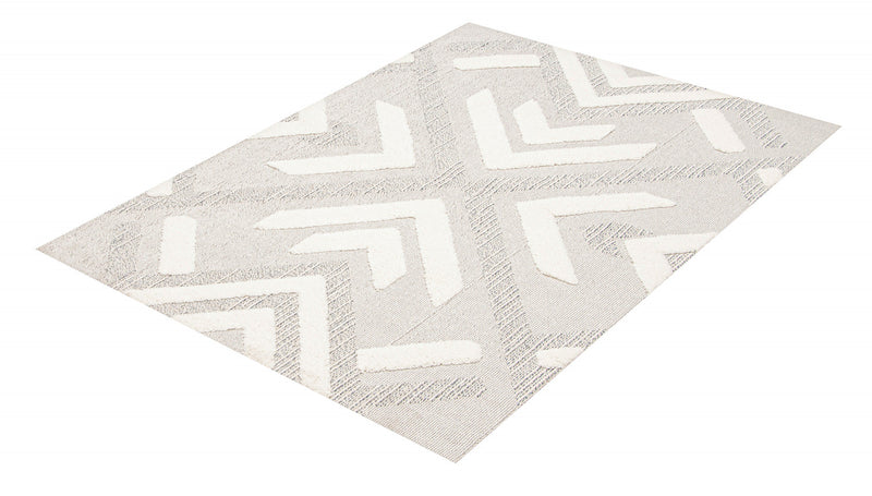 Tyisha Grey Area Rug - 8'0\" x 10'0\"