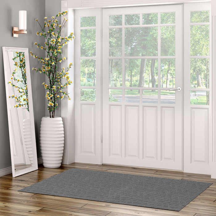 Bellezza Dark Grey 2'2\" x 3'0\" Area Rug - S of 2