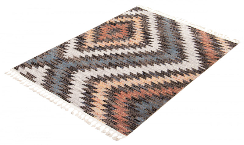 Vera Sun Multi-Colour Area Rug - 5'2\" x 7'5\"