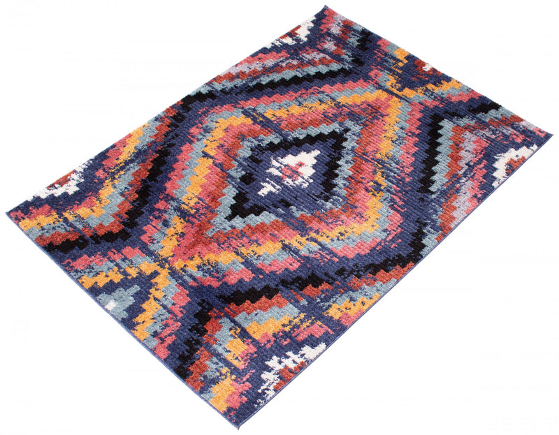 Paloma Casa Navy Area Rug - 5'3\" x 7'3\"