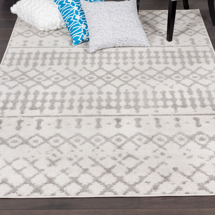 Lav Grey Mor 3x5 Area Rug