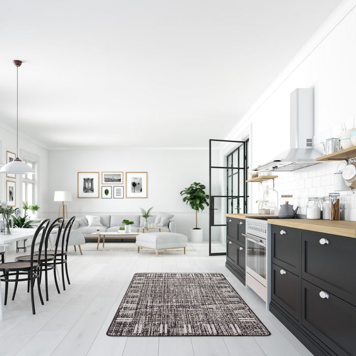 Joni Black Area Rug - 2'2\" X 6'7\" 