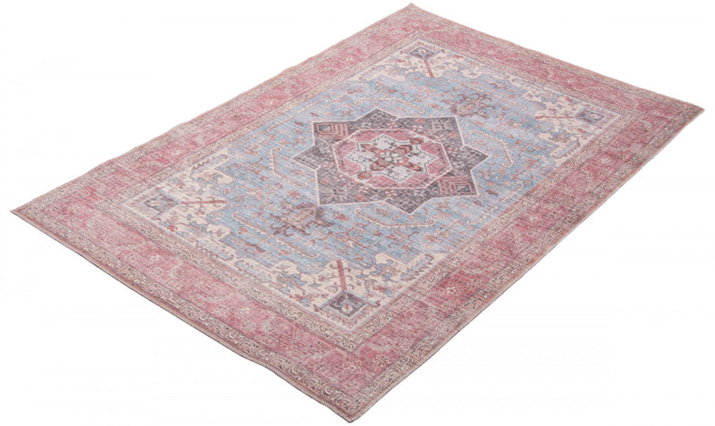 Ophelia Blue Rug 7'10\" X 10'0\" Area Rug
