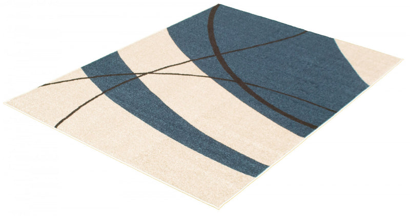 Carson Blue Area Rug - 3'11\" x 5'7\"
