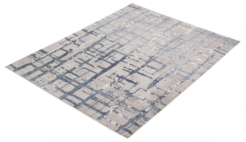 Jewel Light Blue Area Rug - 5'3\" X 7'3\" 