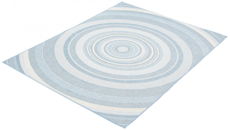 Neisha Modern Light Blue Rug 5'3\" X 7'3\" Area Rug