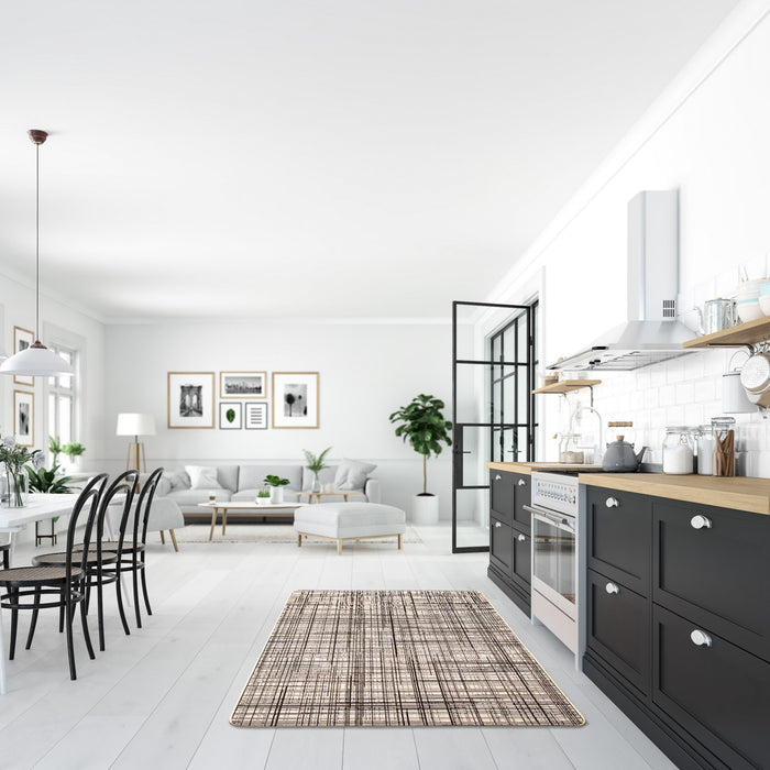 Panthea Cream Area Rug - 2'2\" X 6'7\" 