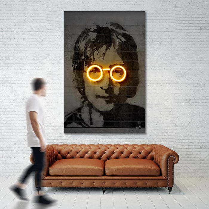 \"John Lennon\" Giant Art 84x54 Wall Art