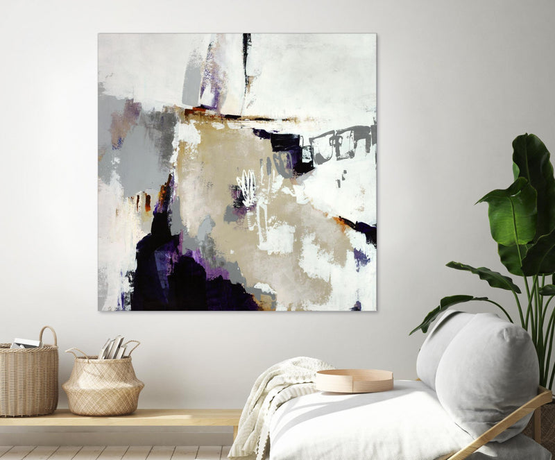 \"Tumult Roar\" Giant Art 54x54 Wall Art