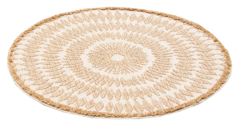 Blaine Taupe Area Rug - 8'0\" x 8'0\"