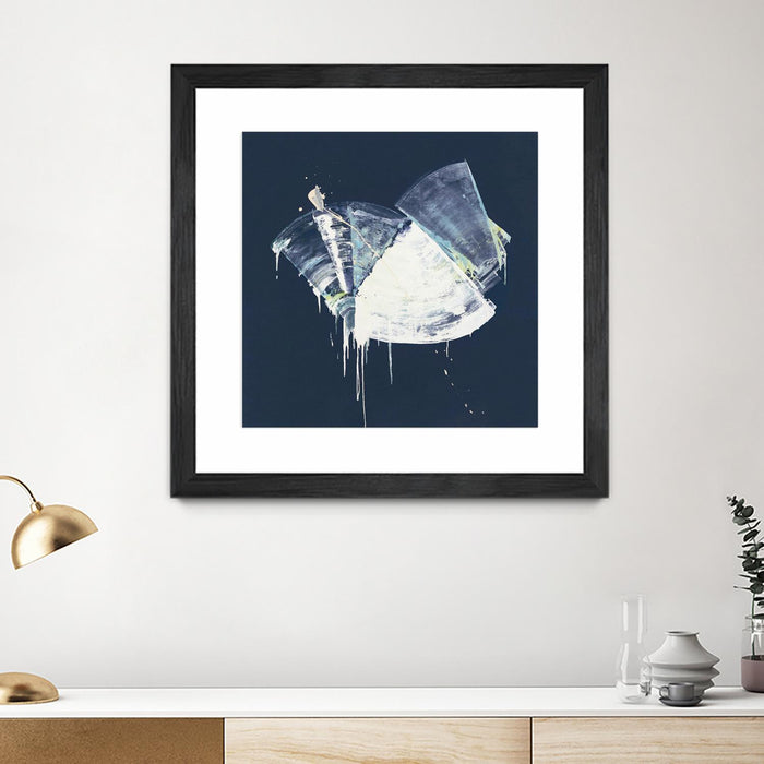 \"Bells In Motion\" Matted and Framed Black 30x30 Wall Art