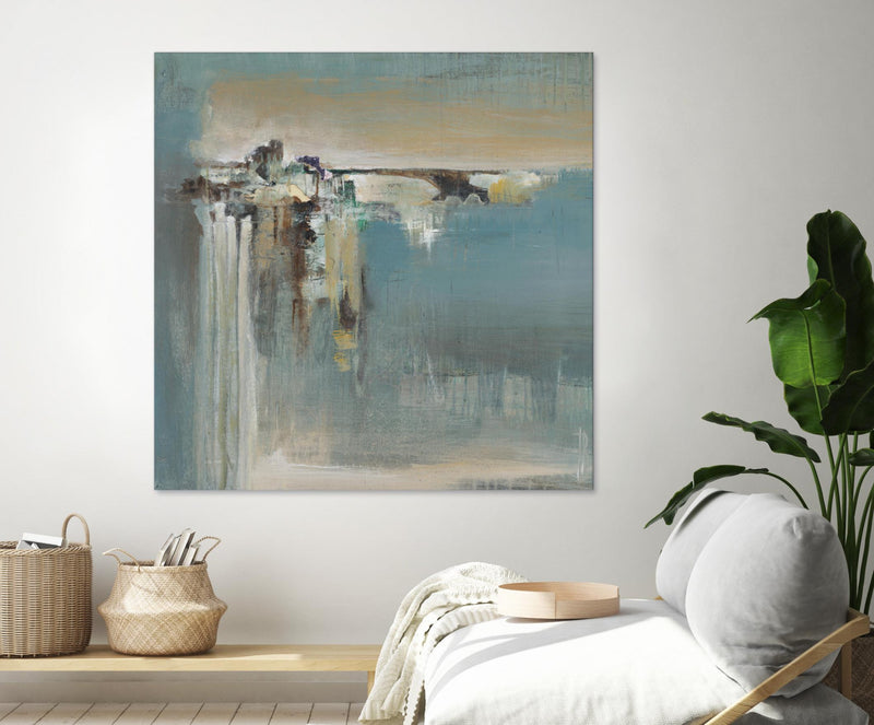 \"Fragmented Fields\" Giant Art 54x54 Wall Art
