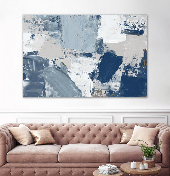 \"Blue Combo\" Giant Art 72x48 Wall Art