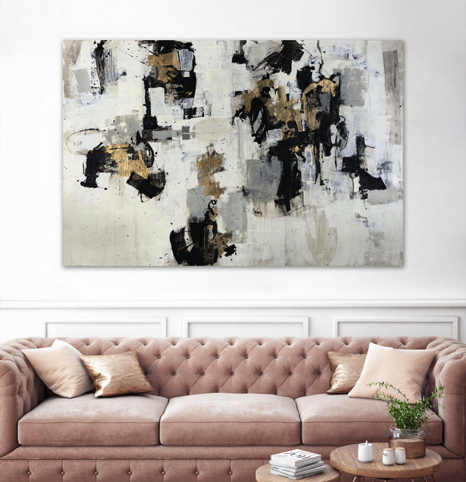 \"Gold Gloved Boxer\" Giant Art 72x48 Wall Art