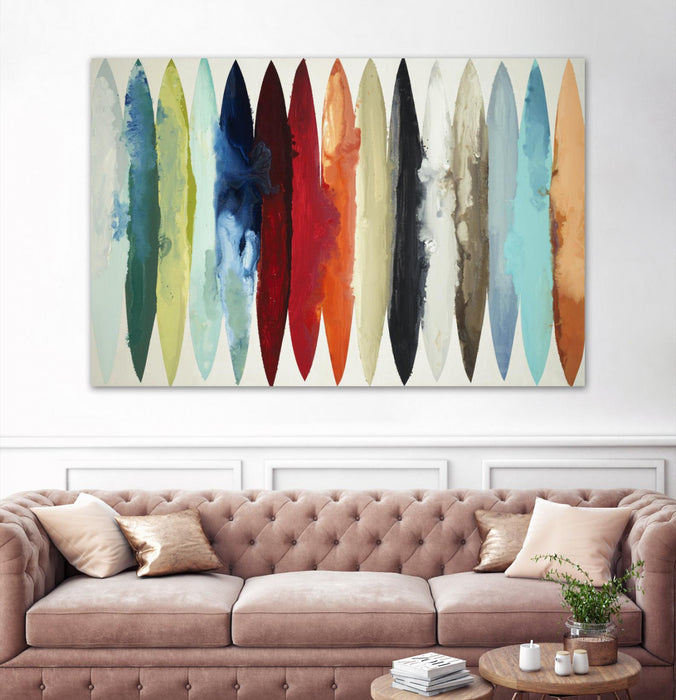 \"Even Flow\" Giant Art 84x54 Wall Art
