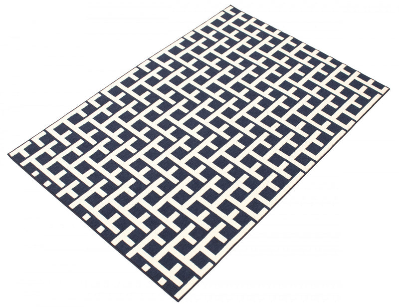 Brangane Blue 3'11\" x 5'7\" Area Rug