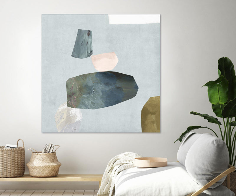 \"Assembly Ii\" Giant Art 54x54 Wall Art