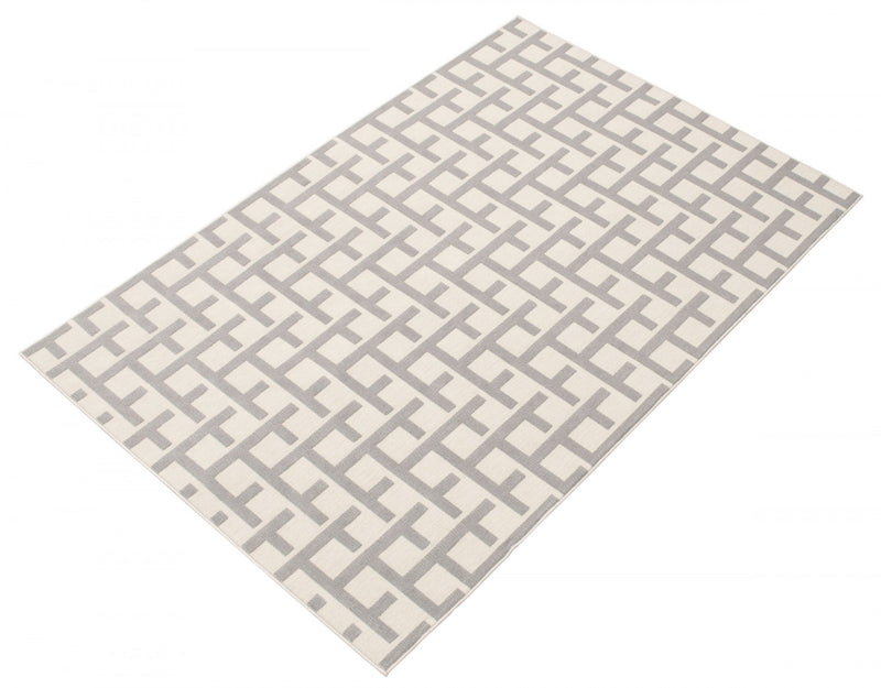 Brangane Light Grey 5'3\" x 7'7\" Area Rug